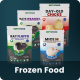 Reptofood square tiles frozen food